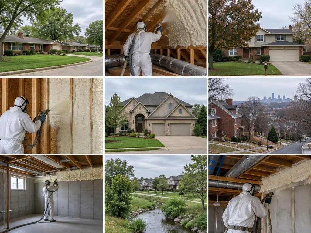 Spray Foam Insulation in Overland Park, KS